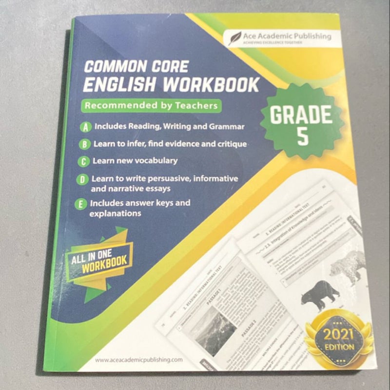 Common Core English Workbook