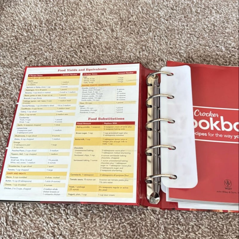 Betty Crocker Cookbook