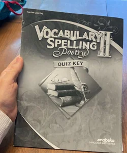 Vocabulary spelling poetry II