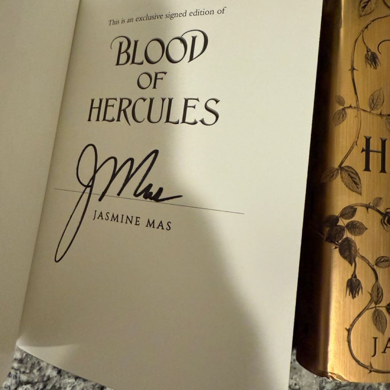 SIGNED**Blood of Hercules