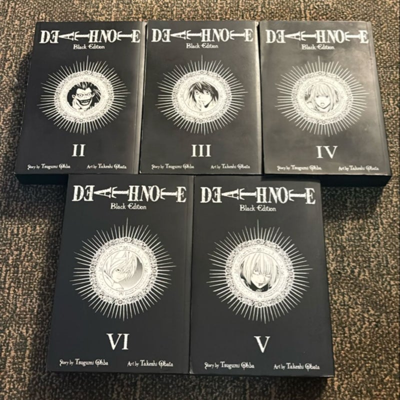 Death Note Black Edition, Vol. 2-6