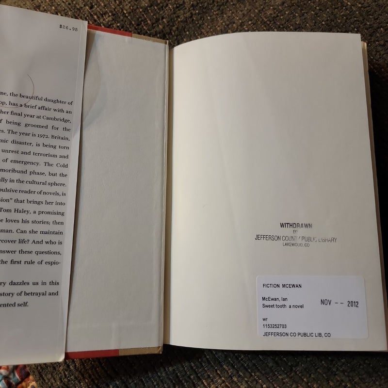 Sweet Tooth (Library Copy)