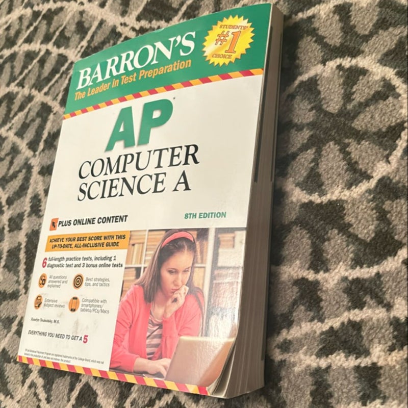 Barron's AP Computer Science a with Online Tests