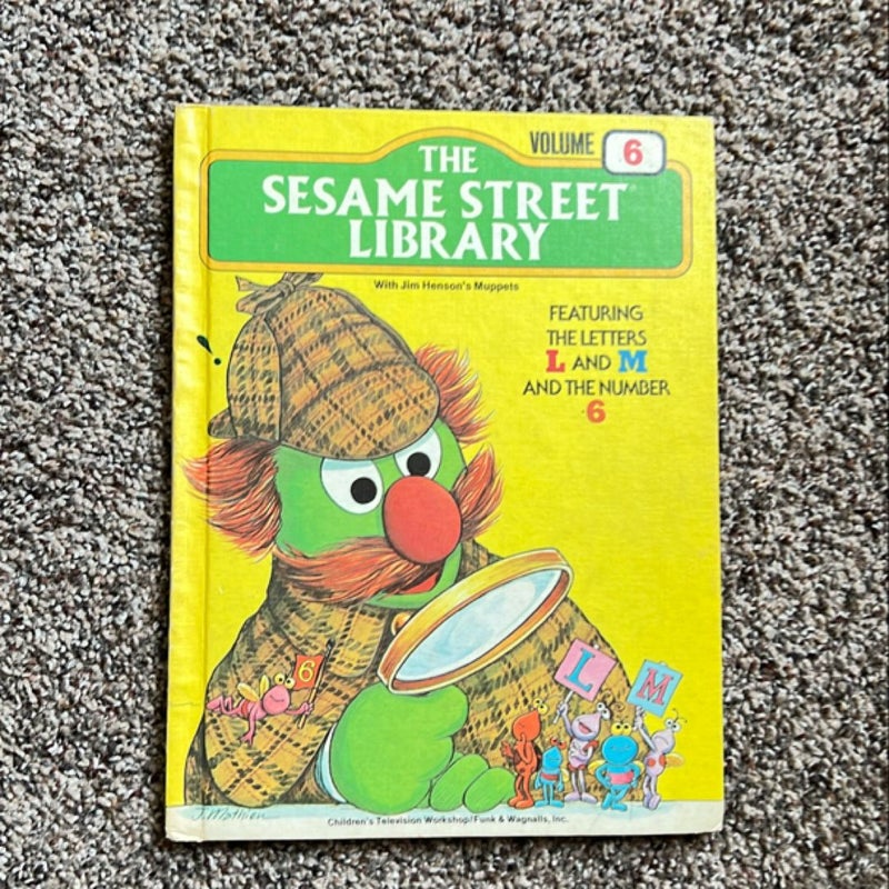 Vintage Sesame Street Library Volumes 6 and 7