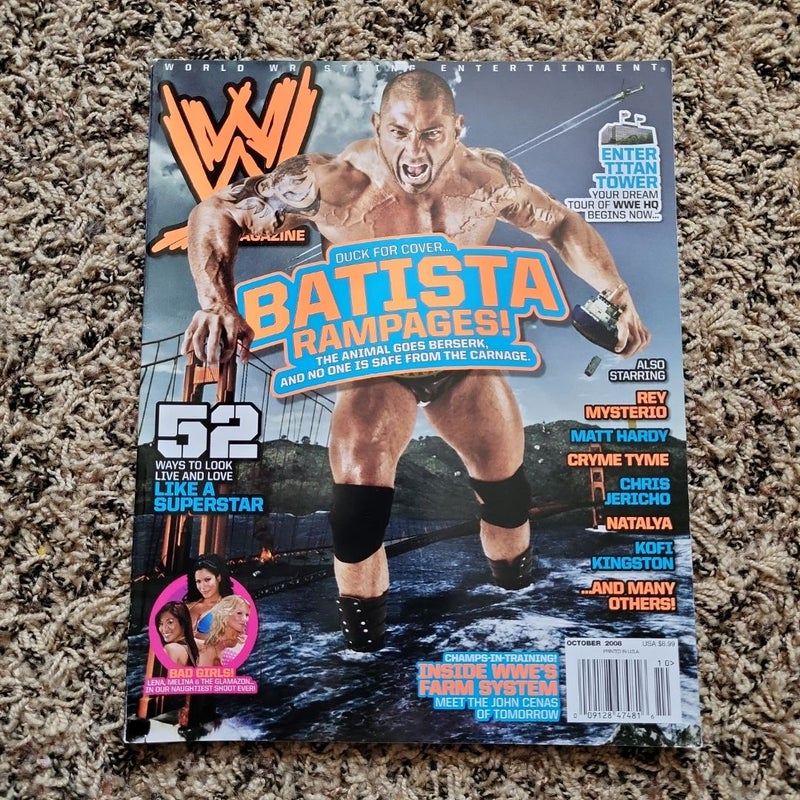 WWE magazines 