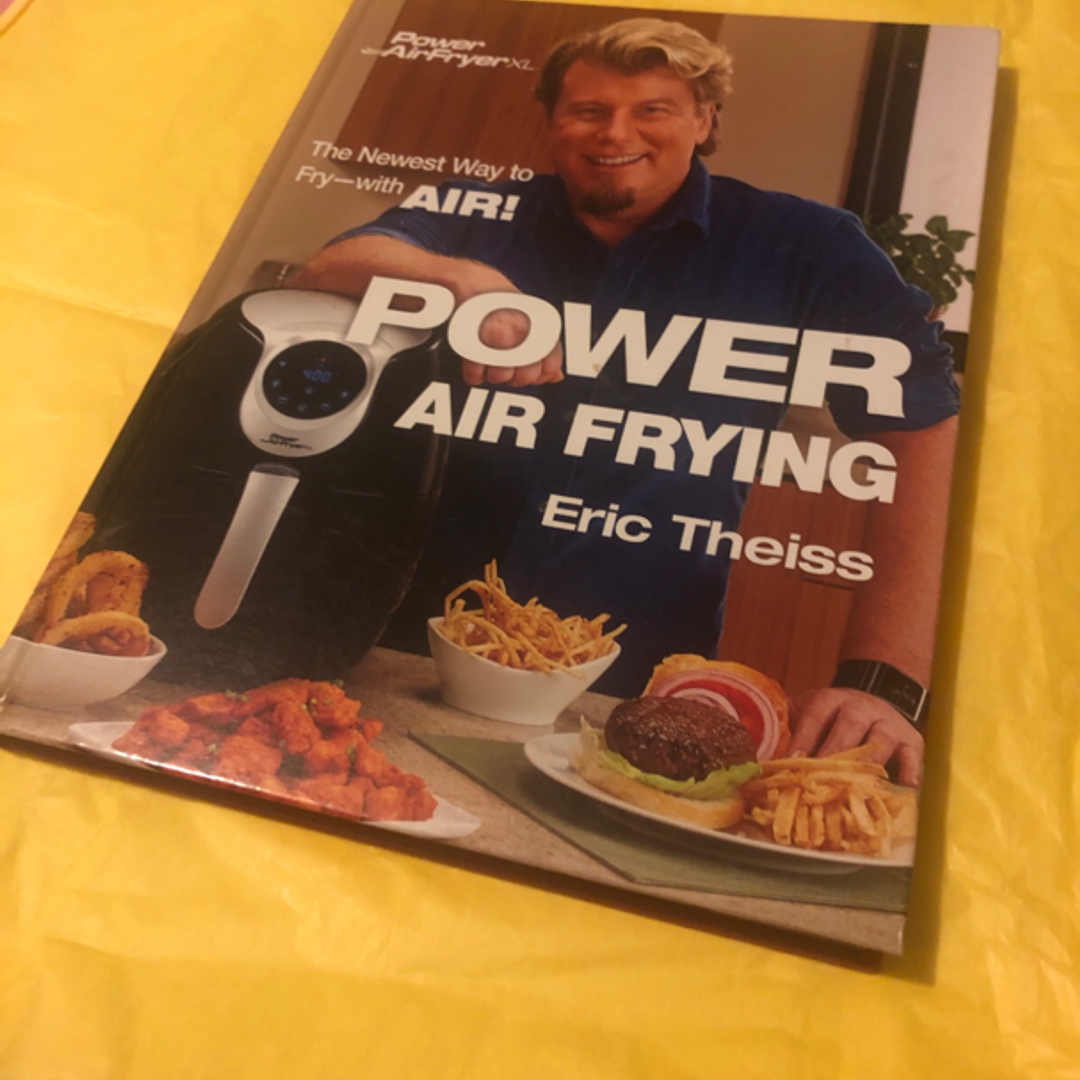 Power Air Frying by Eric Theiss Hardcover Pangobooks