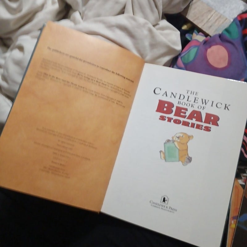 The Candlewick Book of Bear Stories