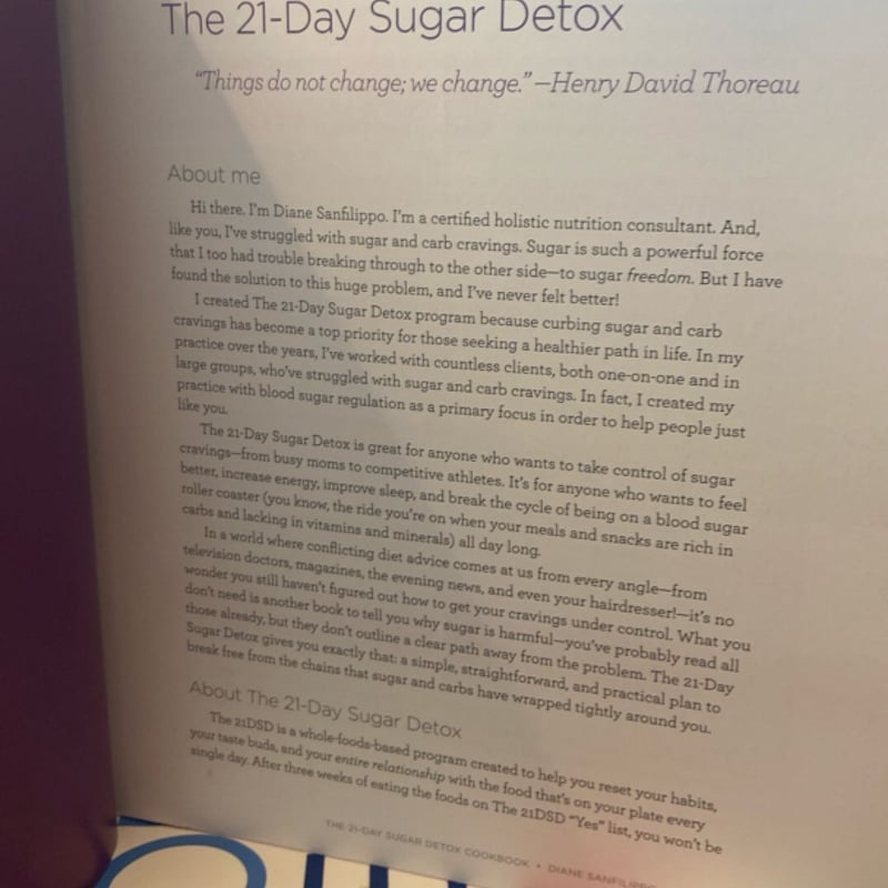 21-Day Sugar Detox Cookbook