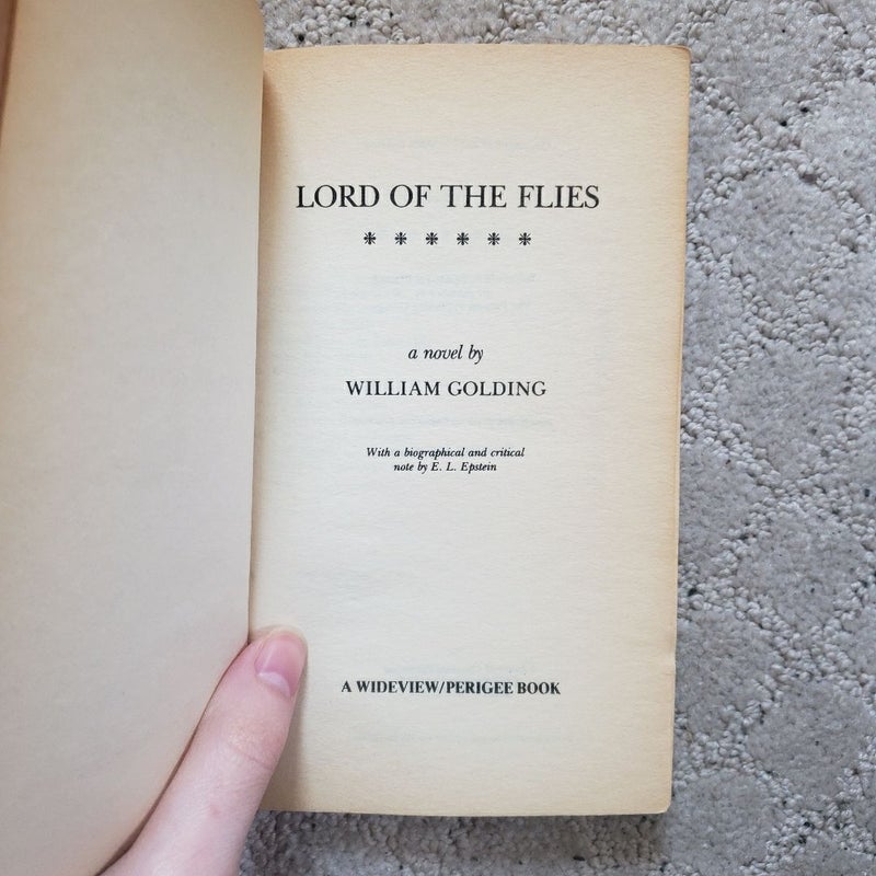 Lord of the Flies (20th Perigree Books Printing)