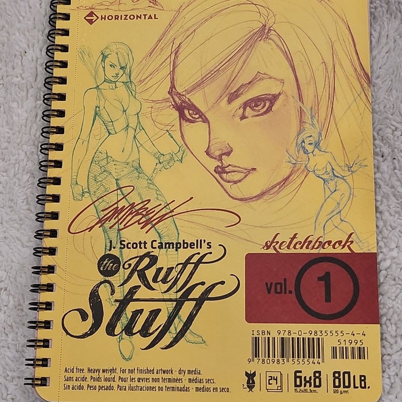 J. SCOTT CAMPBELL Ruff Stuff Sketchbook Bundle
