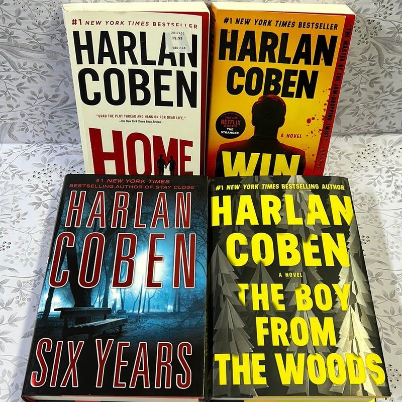 Harlan Coben 2 Paperback 2 Hardcover Bundle