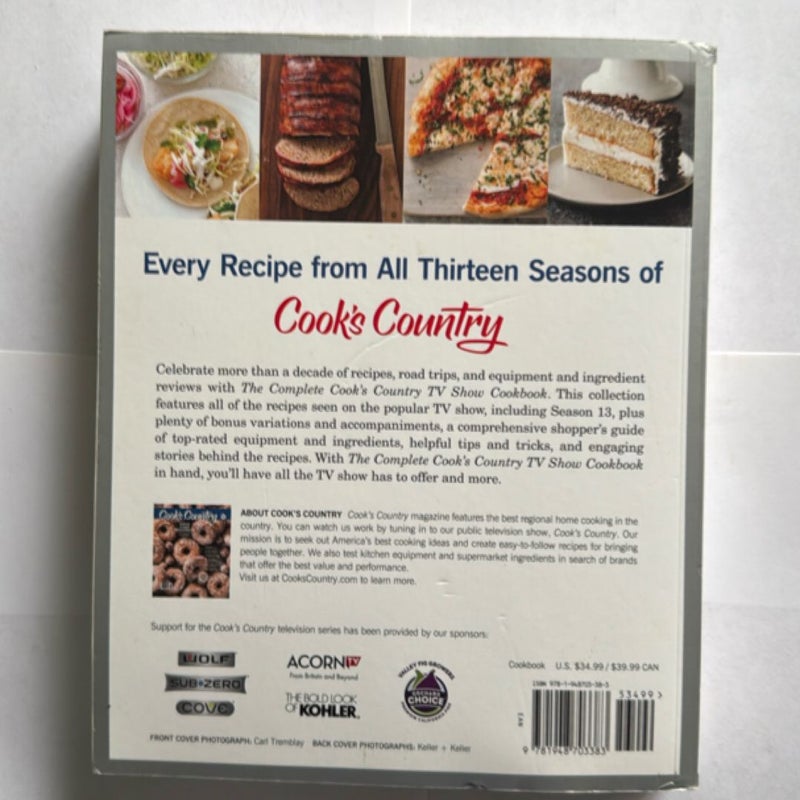 The Complete Cook's Country TV Show Cookbook Includes Season 13 Recipes