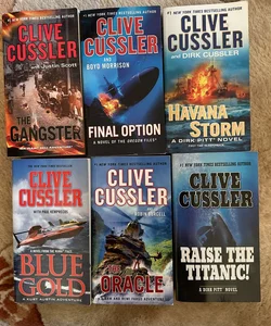 Lot of 6 paperback books - The Gangster plus 5 more