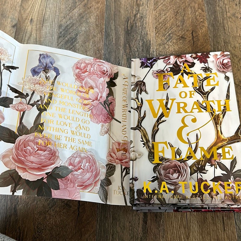 A Fate of Wrath and Flame / A Curse of Blood and Stone - Bookish Box Edition 