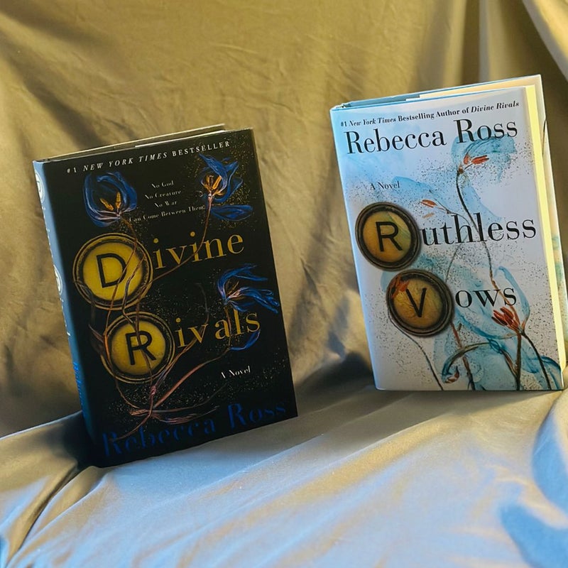 Divine Rivals and Ruthless Vows Signed