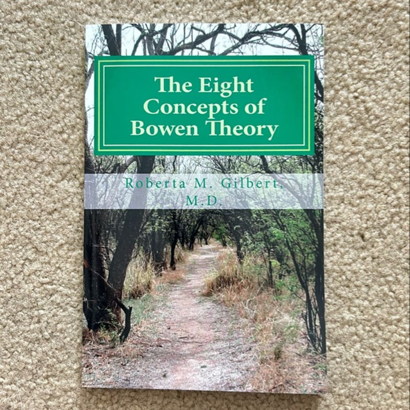 The Eight Concepts of Bowen Theory