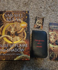 House of Flame and Shadow INDIE EDITION Bookish Merch Bookmark Magnet Manicure