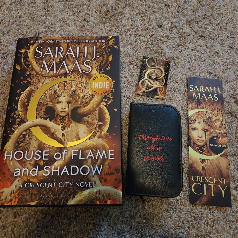 House of Flame and Shadow INDIE EDITION Bookish Merch Bookmark Magnet Manicure