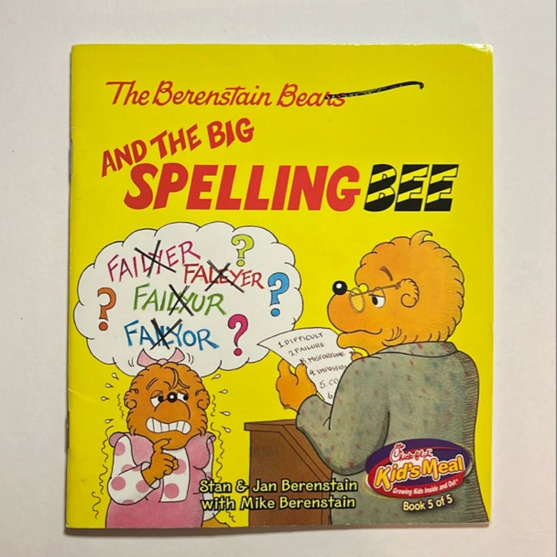 The Berenstain Bears and the Big Spelling Bee (Chick-fil-A)