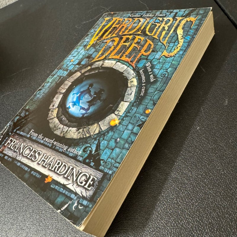 Verdigris Deep- paperback like new