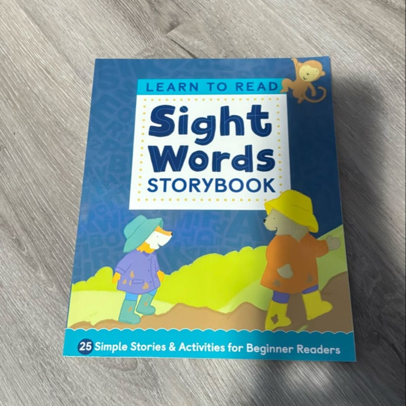 Learn to Read: Sight Words Storybook