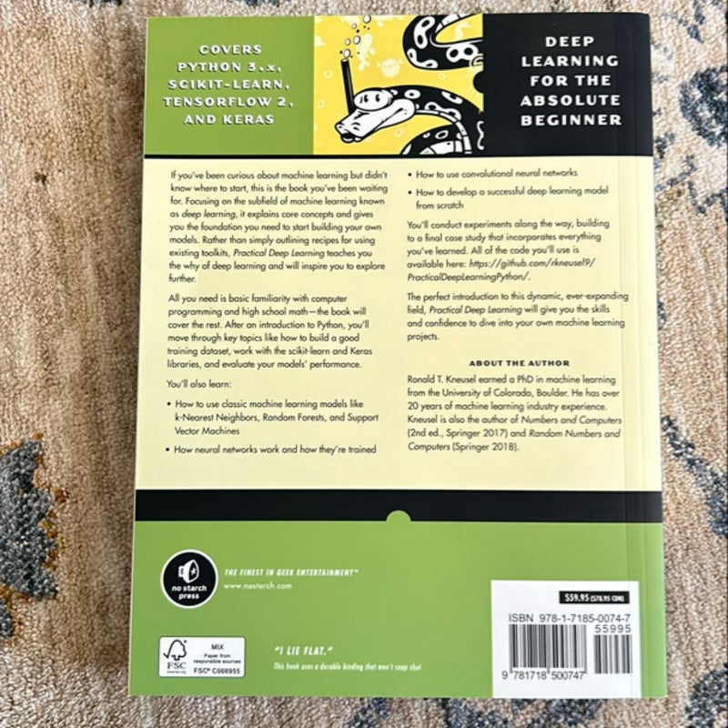 Practical Deep Learning by Ronald Kneusel