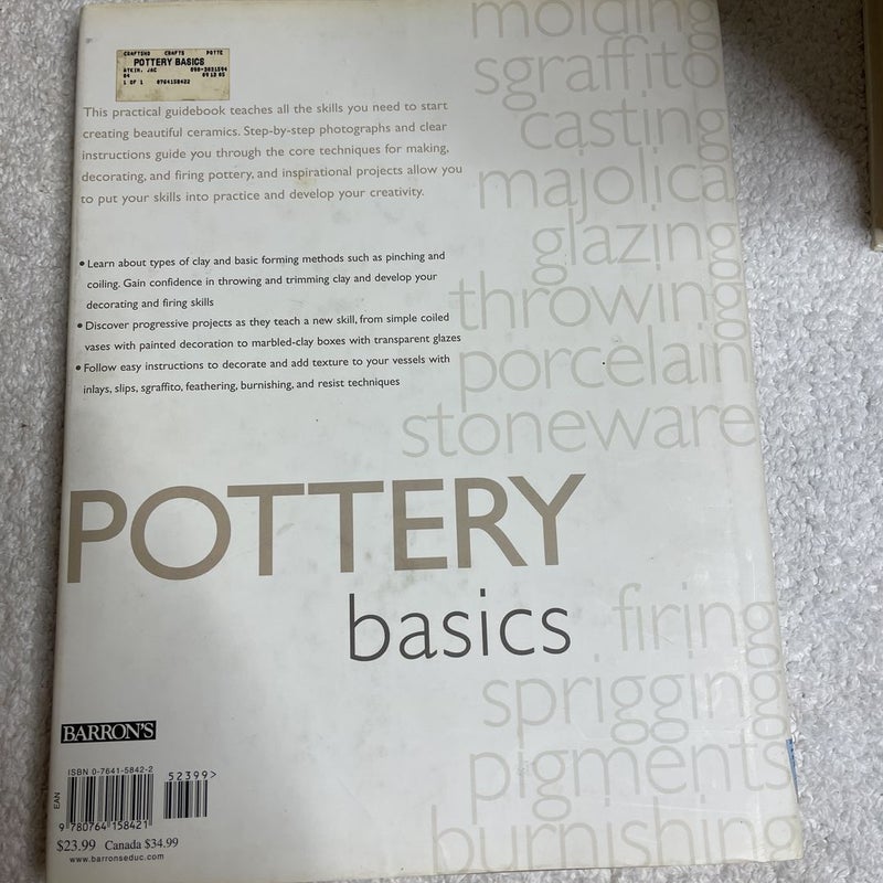 Pottery Basics by Jacqui Atkin, Hardcover Pangobooks