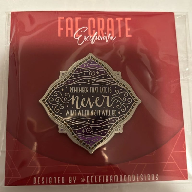 An Ember in the Ashes, Enamel Pin