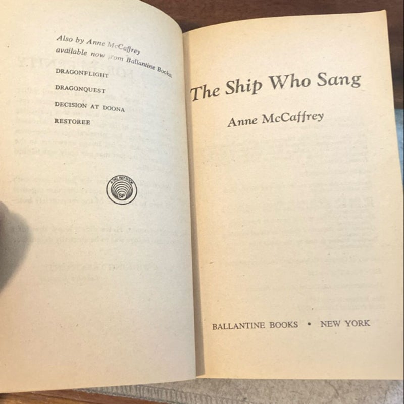 The ship who sang