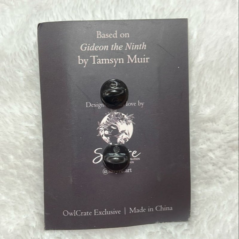 Gideon the Ninth Owlcrate Pin