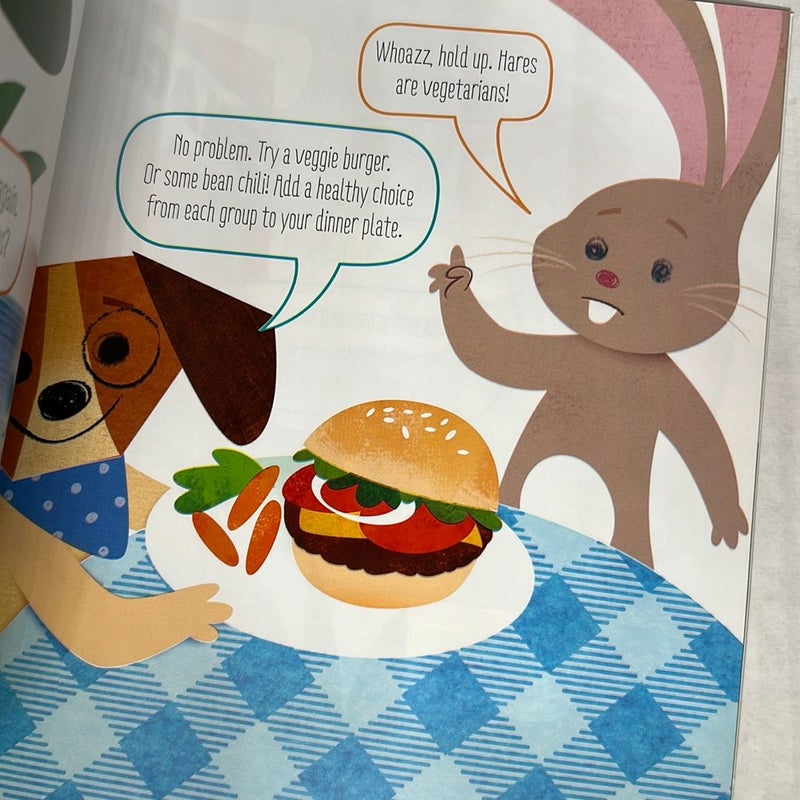 Kitanai and Hungry Hare Eat Healthfully
