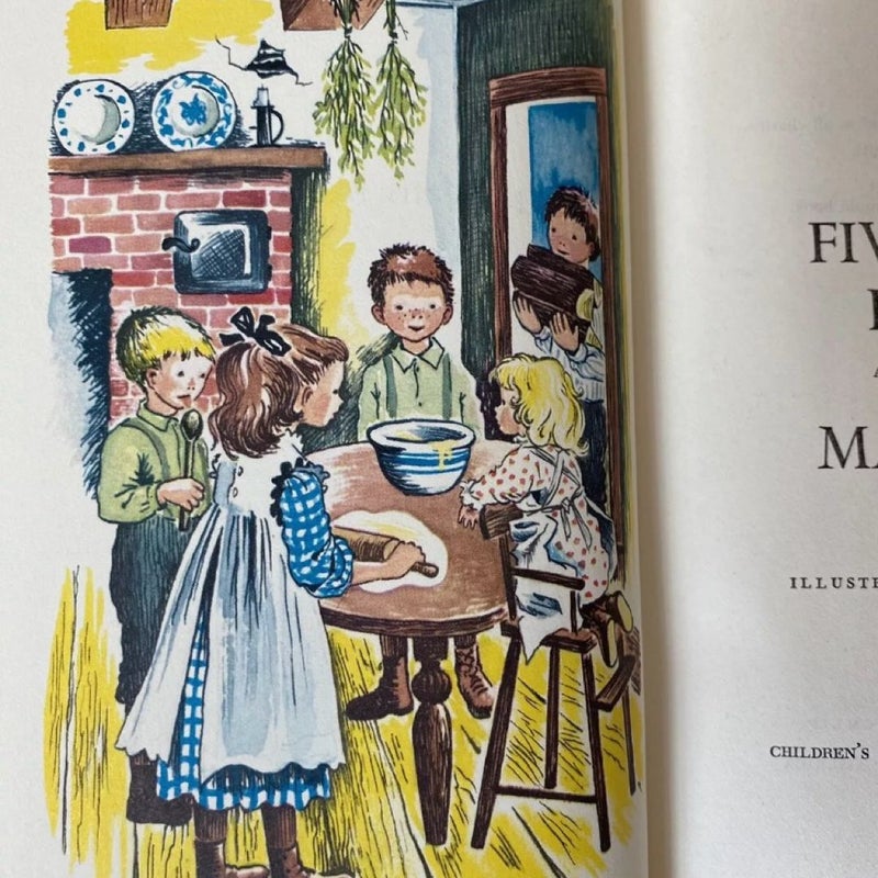 Five Little Peppers - Vintage 1954 Book ~ Children's Classics