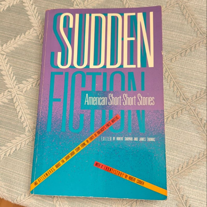 Sudden Fiction