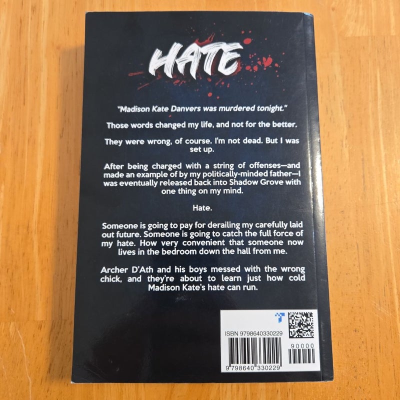 Hate (Out of Print Model Cover)