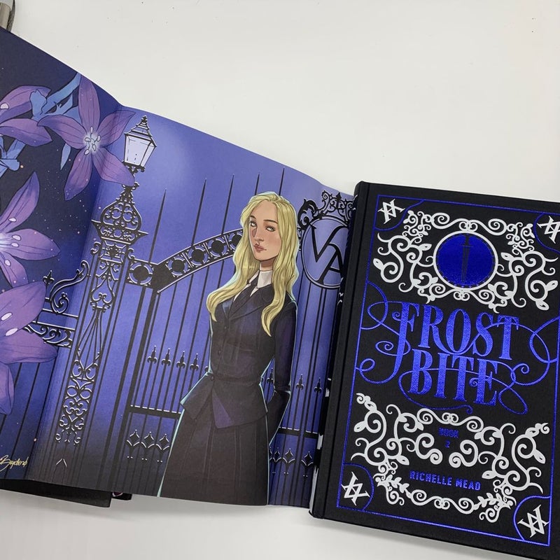 Fairyloot Exclusive Vampire Academy Set 1-3 Hand Signed