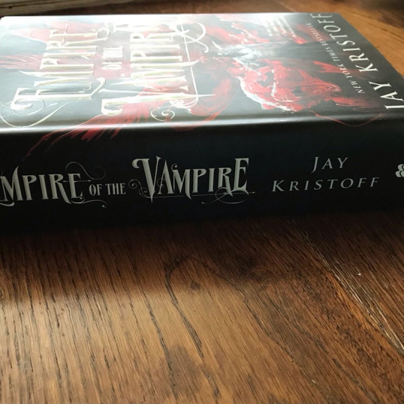 Empire of the Vampire by Jay Kristoff 2021 HCDJ SIGNED 1st Edition Fantasy Series