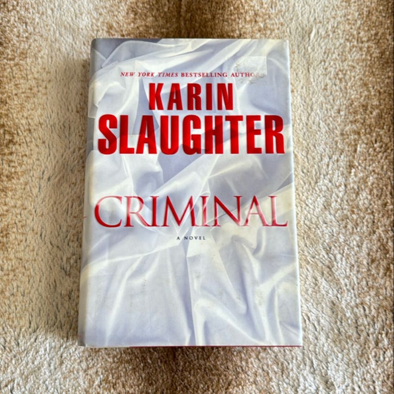 Criminal *First Edition* * First Printing*