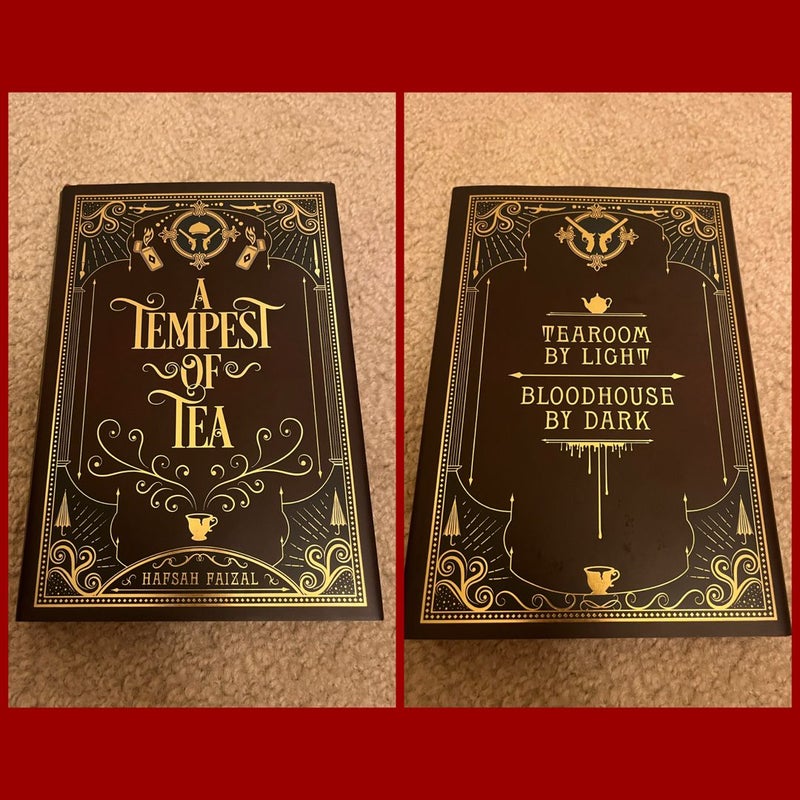 SOLD OUT Owlcrate Signed A Tempest of Tea + Fairyloot Book Sleeve & Tarot Cards