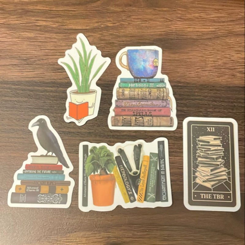 Bookish Stickers