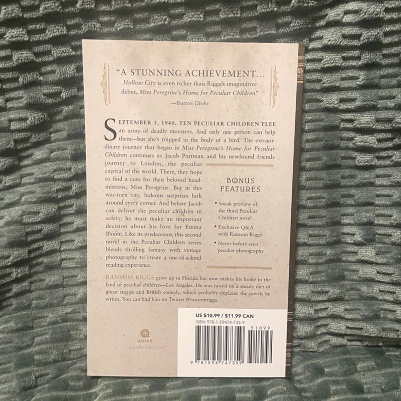 Miss Peregrine's Peculiar Children Boxed Set