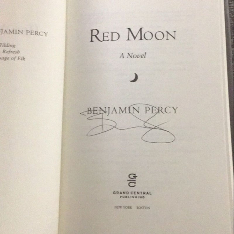 Red Moon (signed)