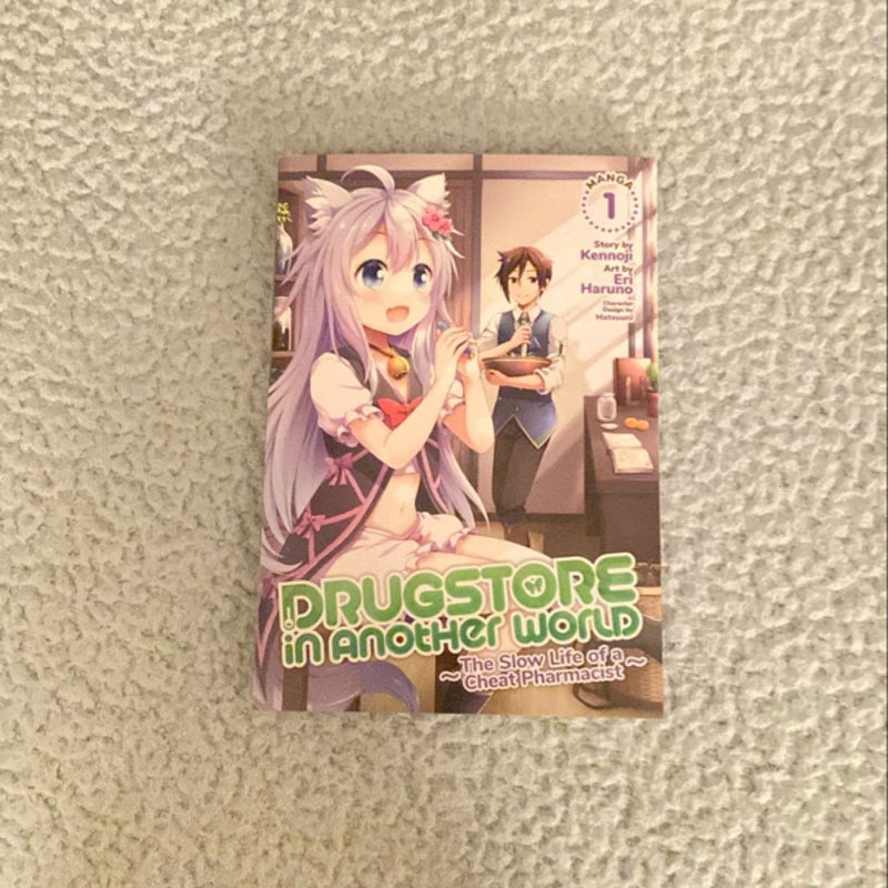 Drugstore in Another World: the Slow Life of a Cheat Pharmacist (Manga) Vol. 1