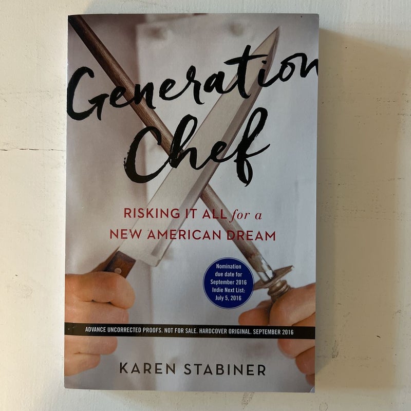 Generation Chef (ARC)