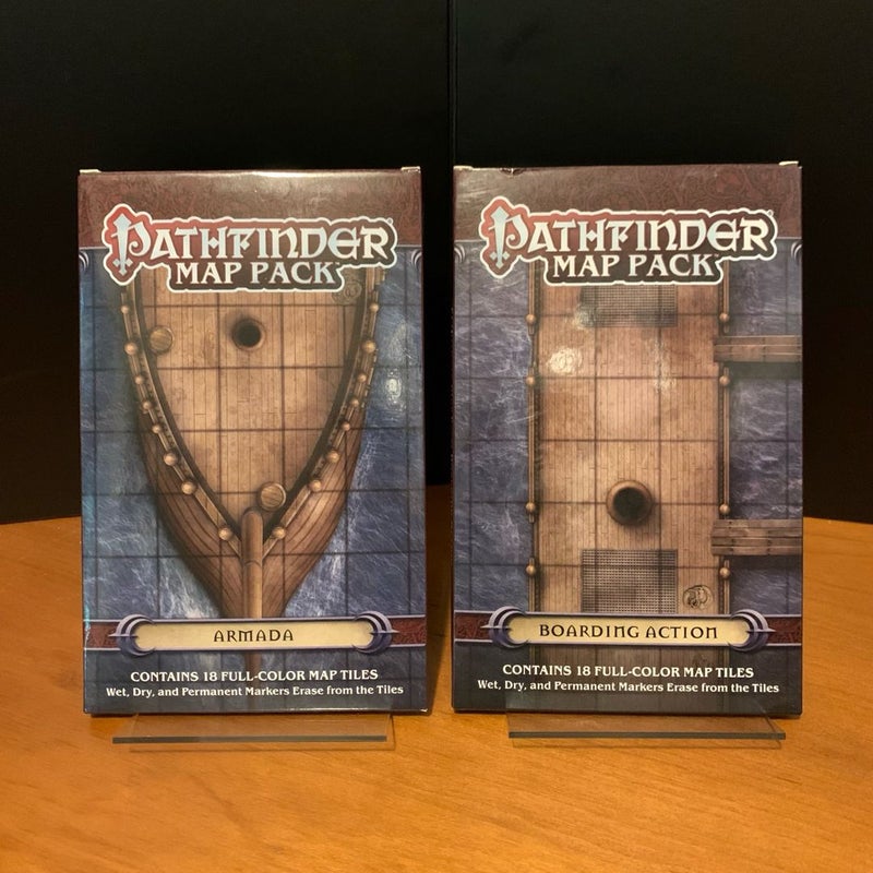 Pathfinder Map Pack Lot: Armada, Boarding Action