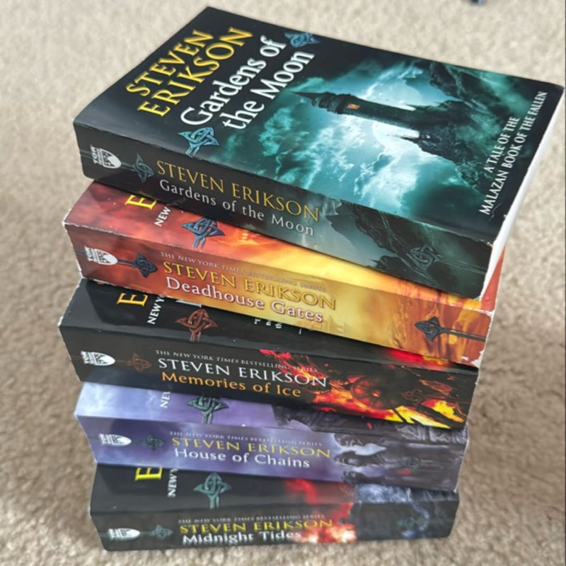 Malazan Book of the Fallen Complete Series