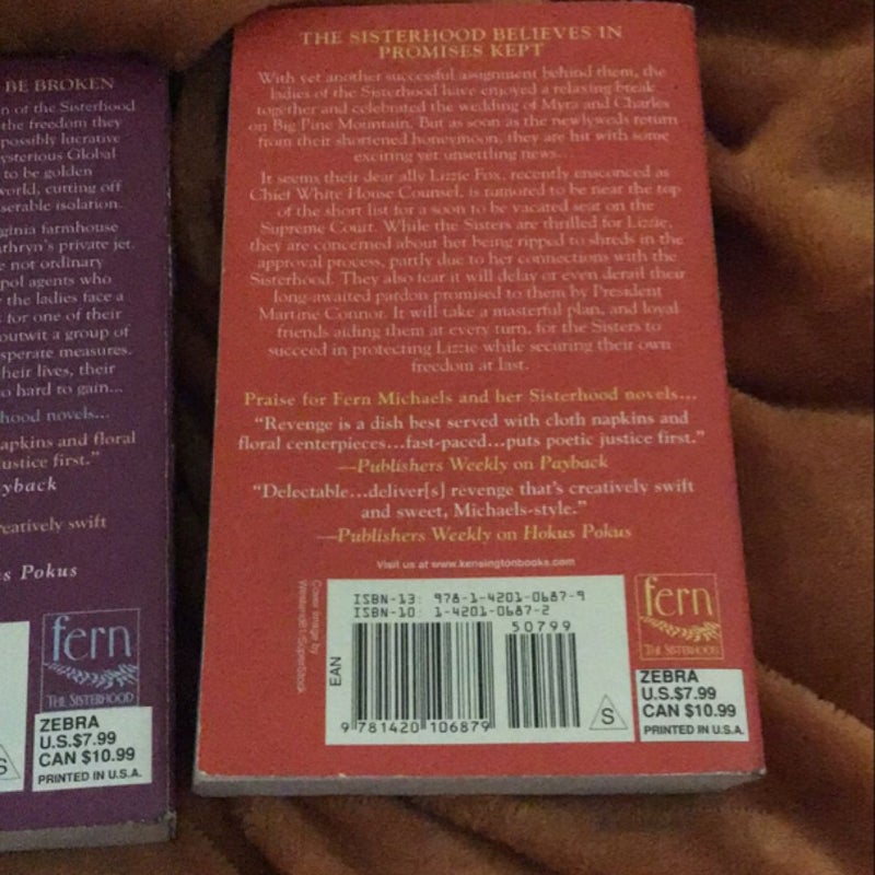 Fern Michaels paperback collection 