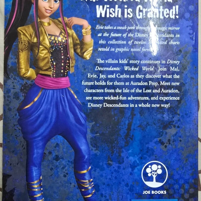 Disney Descendants Wicked World Wish Granted Cinestory Comic