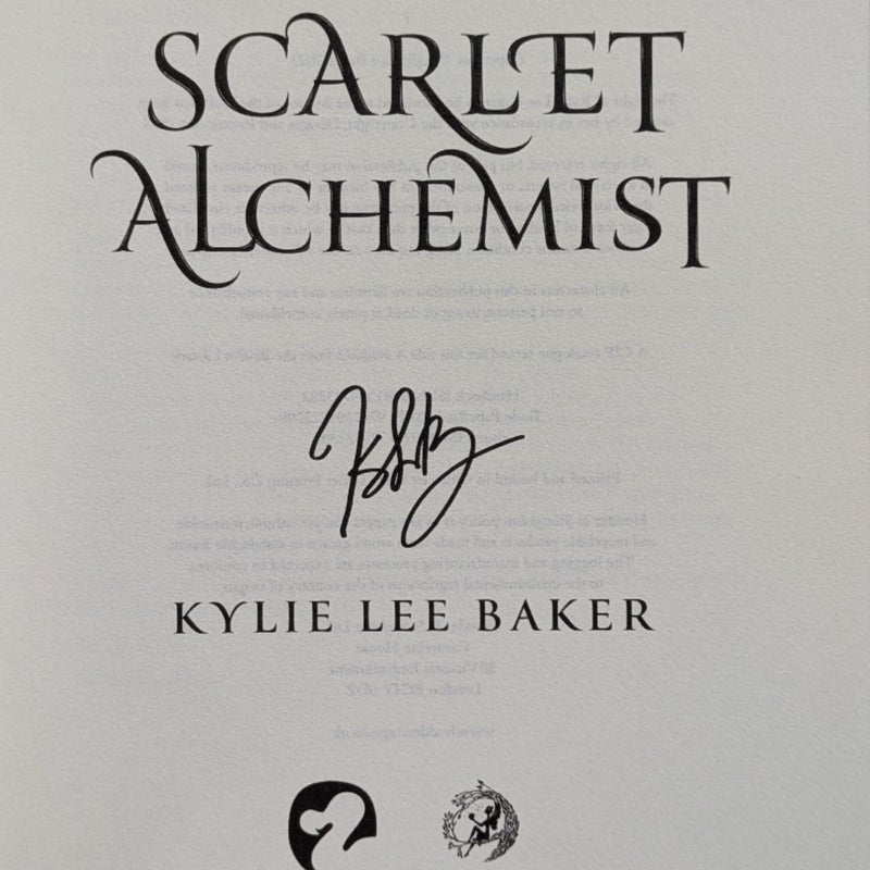 The Scarlet Alchemist / The Blood Orchid Fairyloot