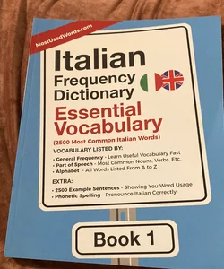 Italian Frequency Dictionary - Essential Vocabulary