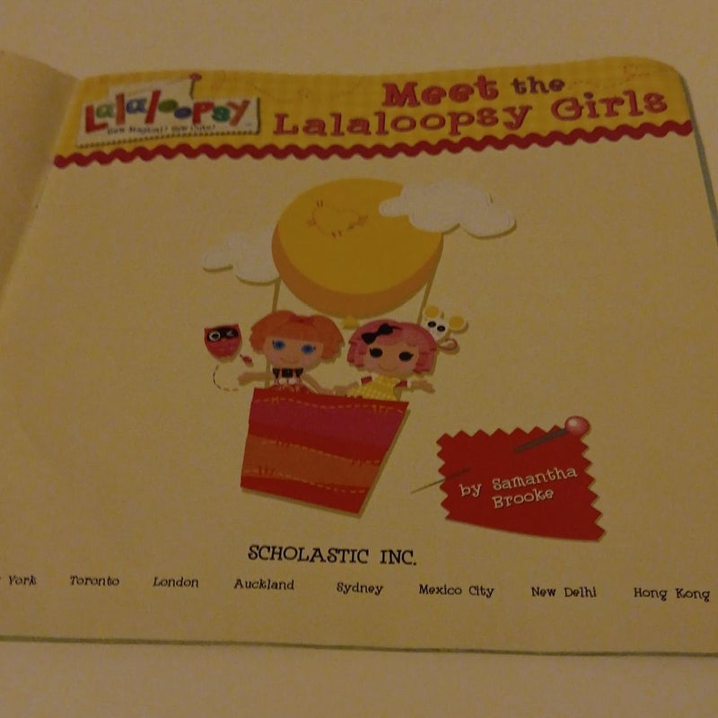 Meet the Lalaloopsy Girls